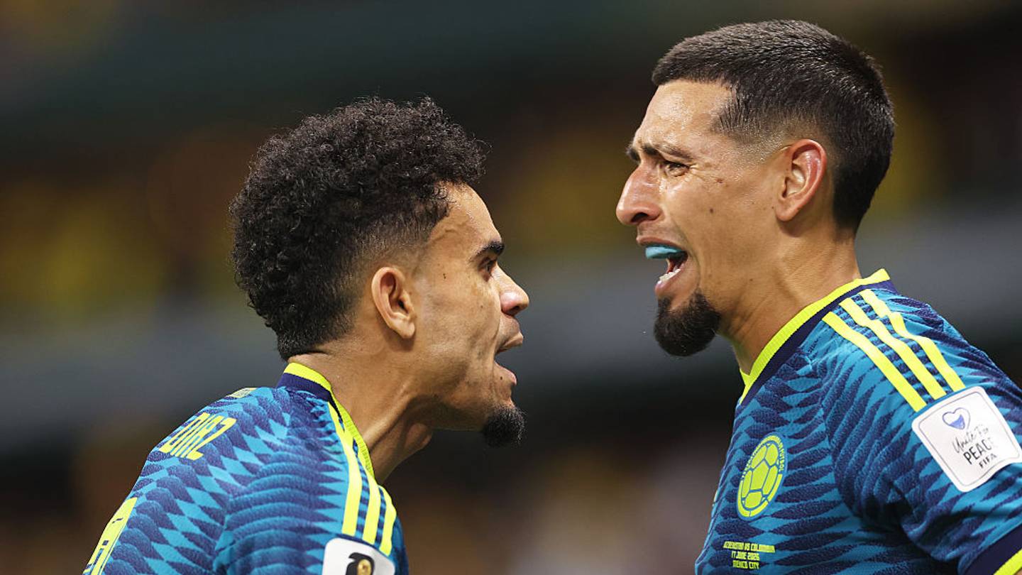 Luis Díaz celebra su debut mundialista y Gustavo Puerta vive una noche soñada con Colombia