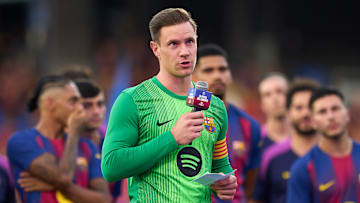Marc-André ter Stegen’s status at Barcelona remains clear.