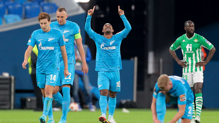 Zenit St Petersburg v Real Betis - UEFA Europa League