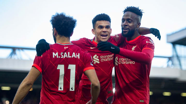Divock Origi, Luis Díaz - Soccer Player, Mohamed Salah - Winger - Born 1992