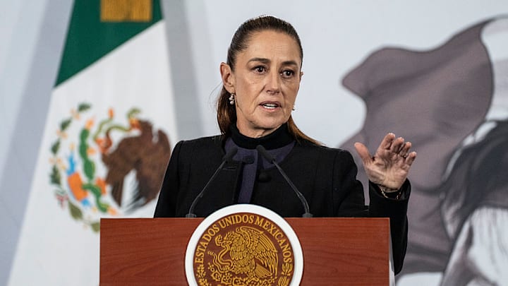 La presidenta de México, Claudia Sheinbaum Pardo, habló sobre los acontecimientos en Guadalajara del pasado fin de semana. La presidenta de México, Claudia Sheinbaum Pardo, habló sobre los acontecimientos en Guadalajara del pasado fin de semana.