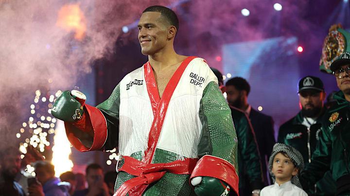 David Benavidez, boxeador mexicoamericano