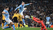 Erling Haaland anotó en la goleada del Manchester City sobre el Borussia Dortmund.