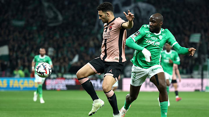 FBL-FRA-LIGUE1-SAINT-ETIENNE-PSG