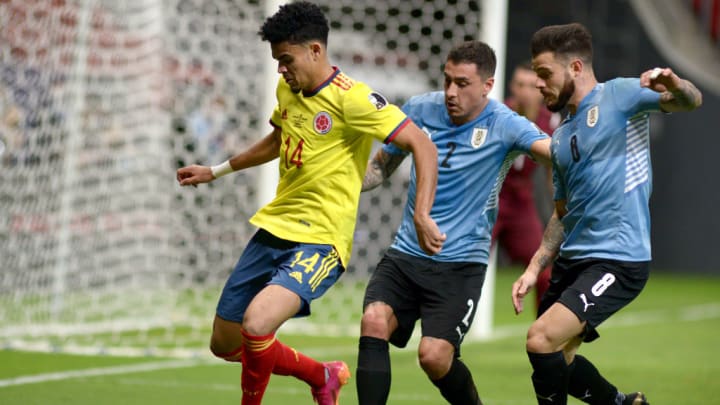 Luis Diaz, Jose Gimenez, Nahitan Nandez