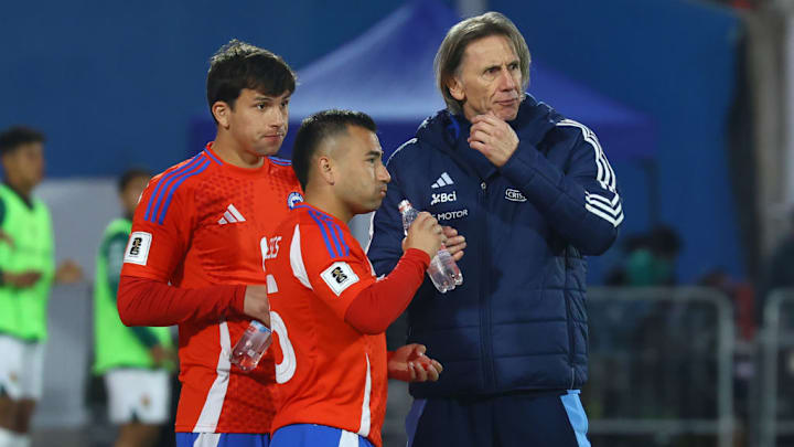 Ricardo Gareca, Jean Meneses, Gonzalo Tapia
