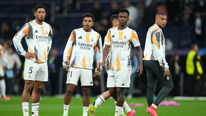 Jude Bellingham, Rodrygo, Vinicius Junior, Kylian Mbappe