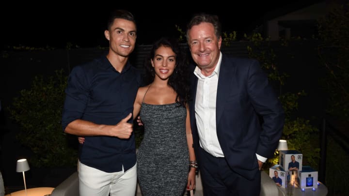 Cristiano Ronaldo, Georgina Rodriguez, Piers Morgan