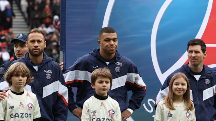 Lionel Messi, Neymar Jr, Kylian Mbappe