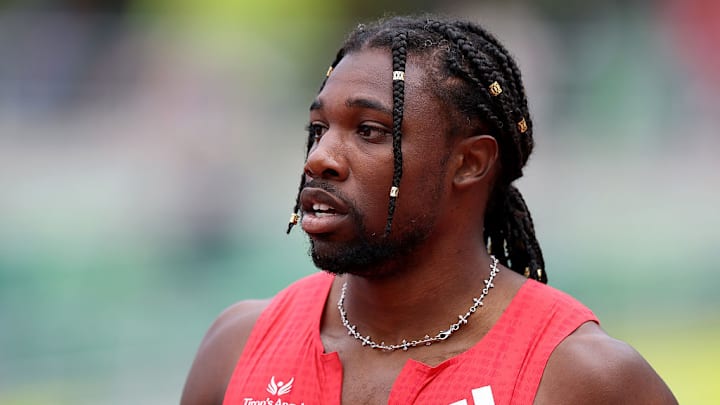 Noah Lyles fue derrotado por Kisame Thompson en los 100 metros en Polonia.