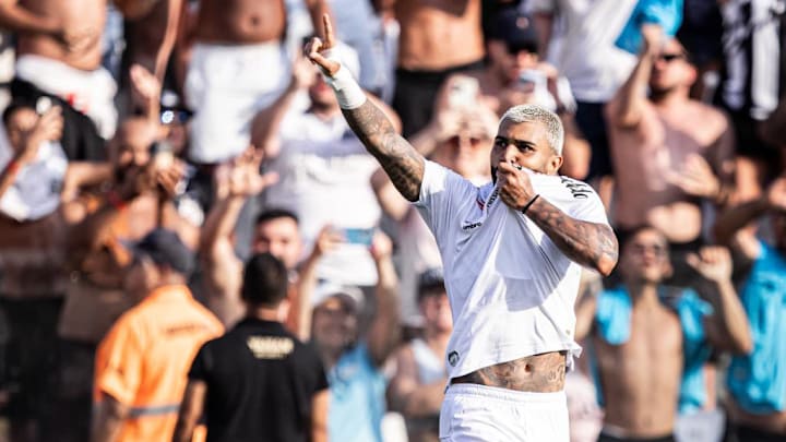 Gabigol fez o primeiro gol do Santos em 2026 Gabigol fez o primeiro gol do Santos em 2026