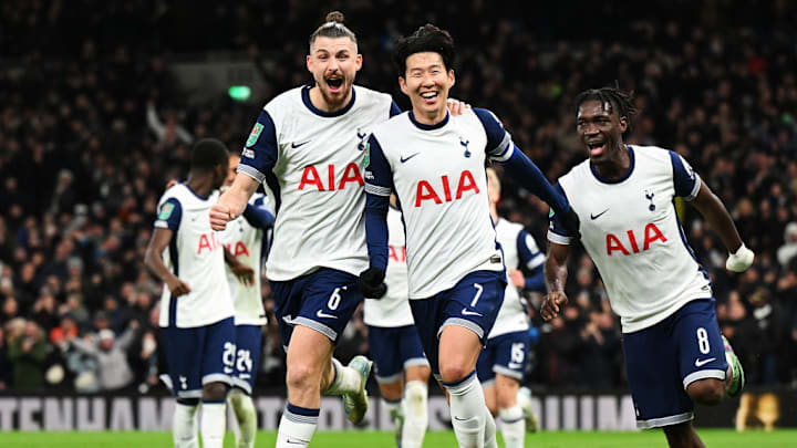Son Heung-Min, Radu Dragusin, Yves Bissouma
