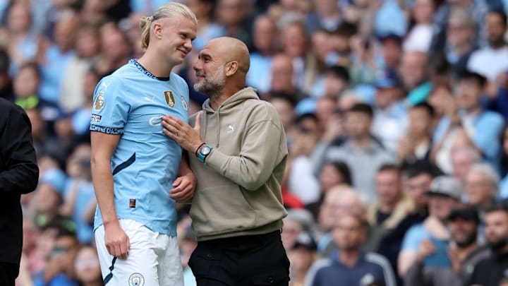 Pep Guardiola, Erling Haaland