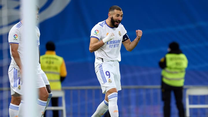 Karim Benzema volvió a marcar en un partido donde no brilló más de la cuenta.