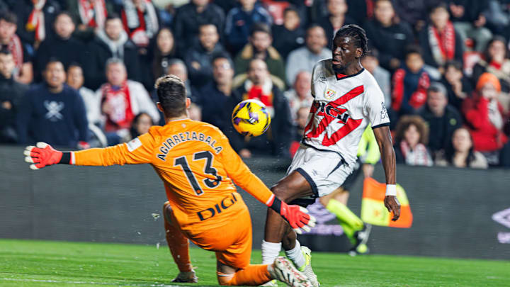 Julen Agirrezabala (Athletic Club), Randy Nteka (Rayo...