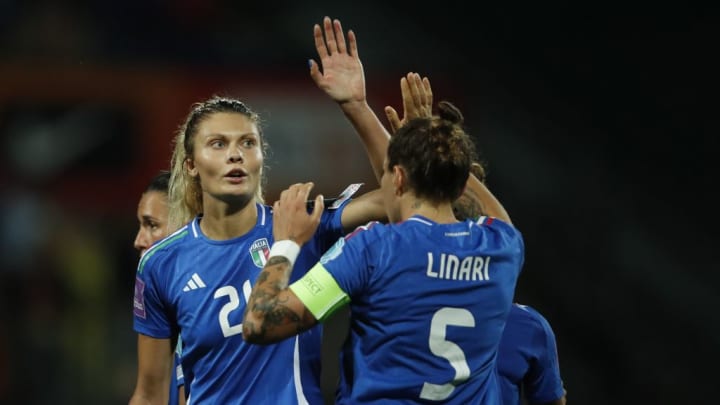 Women's EURO 2025 QualifiersNetherlands women v Italy women