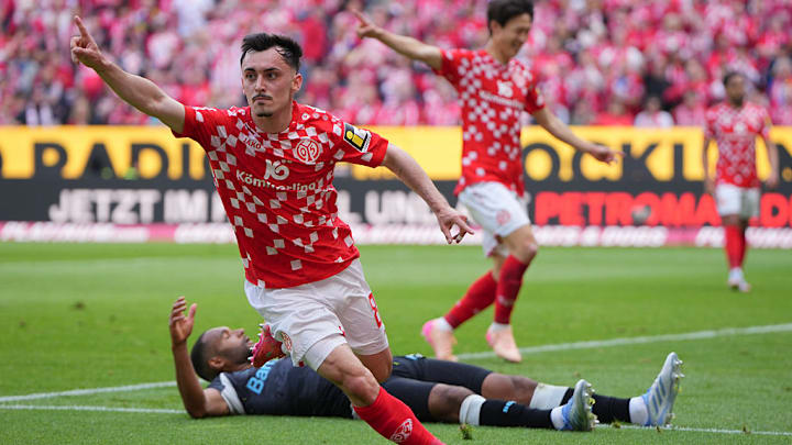 Paul Nebel im Trikot von Mainz 05