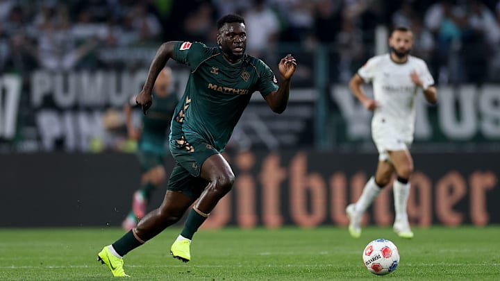 Victor Boniface könnte erstmals für Werder in der Startelf stehen