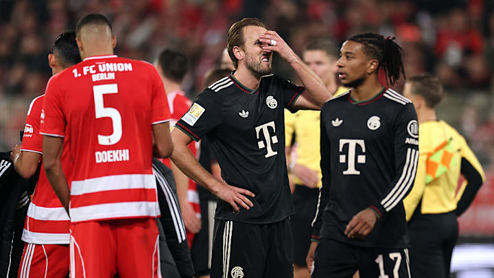 Harry Kane y el Bayern Múnich vieron frenada su racha de triunfos consecutivos. Harry Kane y el Bayern Múnich vieron frenada su racha de triunfos consecutivos.