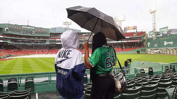 Los Red Sox y los Cubs podrían enfrentarse a una fuerte tormenta en Boston este fin de semana. Los Red Sox y los Cubs podrían enfrentarse a una fuerte tormenta en Boston este fin de semana.