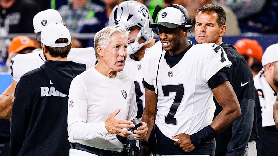 Pete Carroll, Geno Smith, Las Vegas Raiders