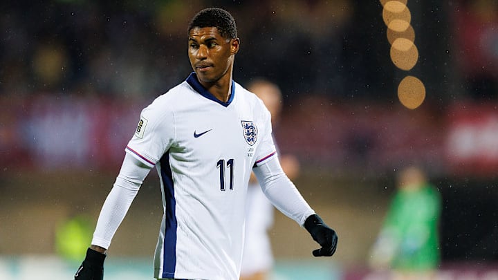 Marcus Rashford na seleção inglesa em  2025