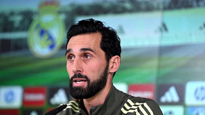 Álvaro Arbeloa, en su presentación como técnico del Real Madrid.