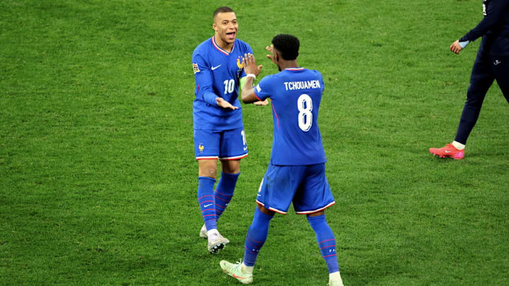 Aurelien Tchouameni, Kylian Mbappe