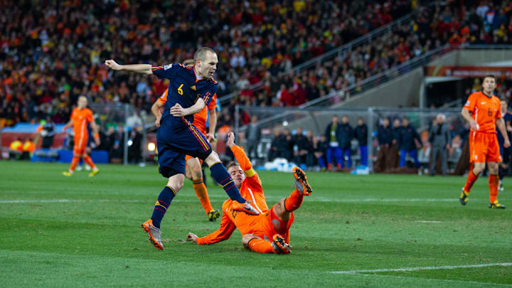 Andrés Iniesta, Rafael van der Vaart