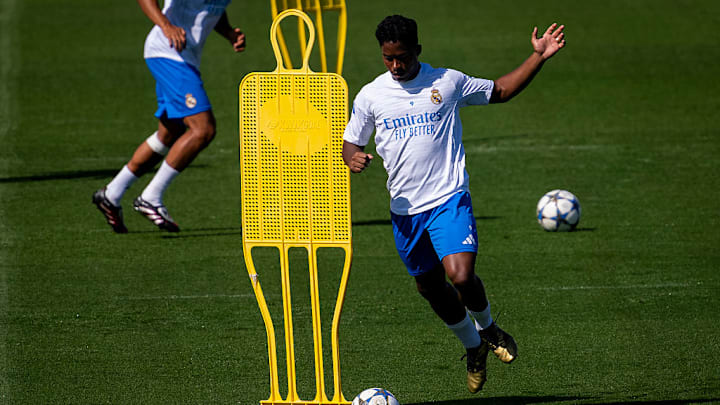 Endrick konnte sich zuletzt nur auf dem Trainingsplatz beweisen.