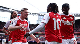 Arsenal rolled in the Premier League last Saturday.