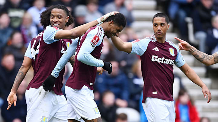 Marcus Rashford, Ezri Konsa, Youri Tielemans