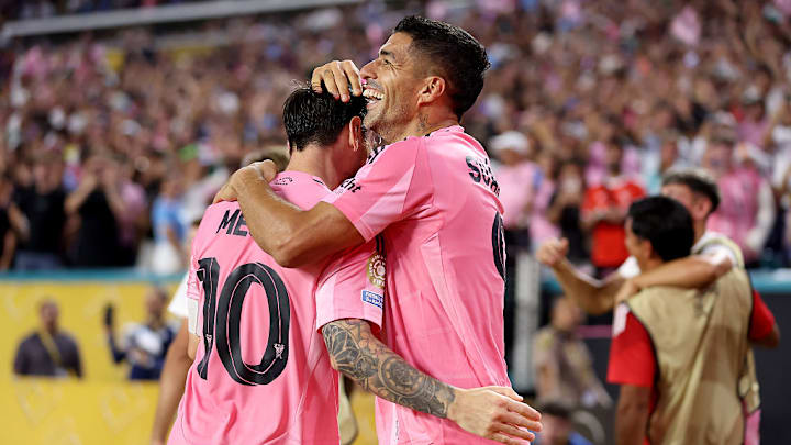 Luis Suarez, Lionel Messi