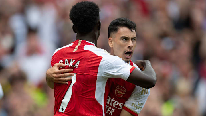 Gabriel Martinelli, Bukayo Saka