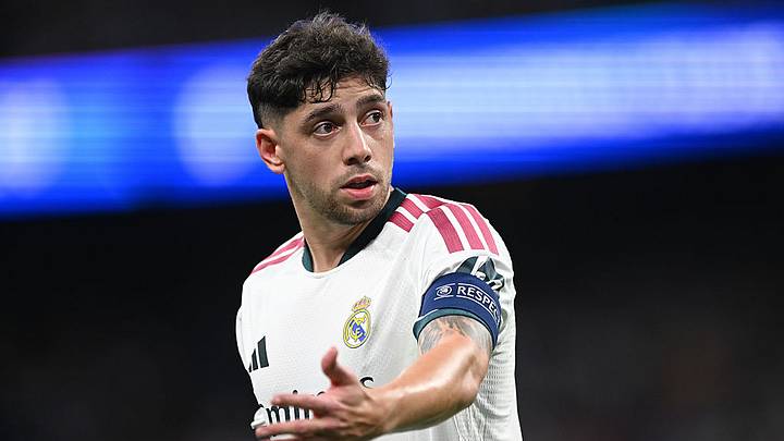 Fede Valverde took a nasty tackle to the ankle against Atlético Madrid. Fede Valverde took a nasty tackle to the ankle against Atlético Madrid.