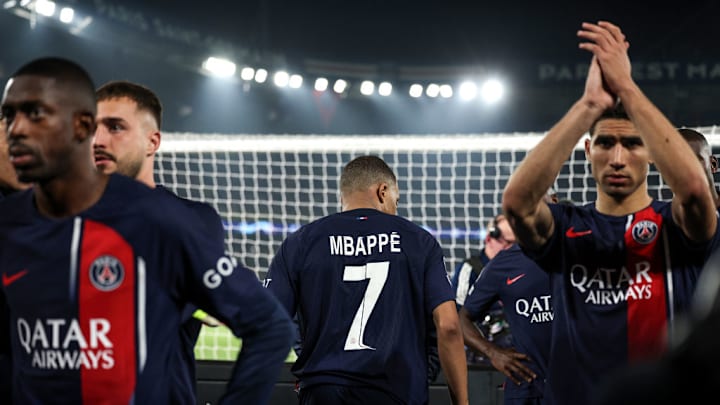 Kylian Mbappé dejó al PSG en 2024 y siguen en litigio.