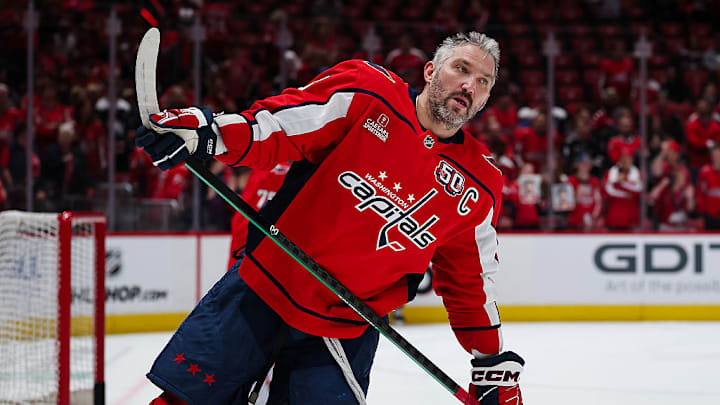 Alex Ovechkin, máximo anotador de la historia de la NHL.