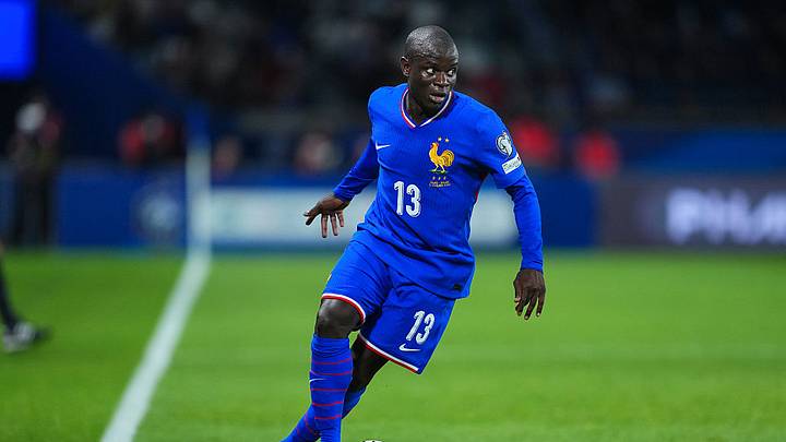N'Golo Kanté busca mas actividad para buscar un lugar en la lista de la selección de Francia de cara al Mundial 2026. N'Golo Kanté busca mas actividad para buscar un lugar en la lista de la selección de Francia de cara al Mundial 2026.