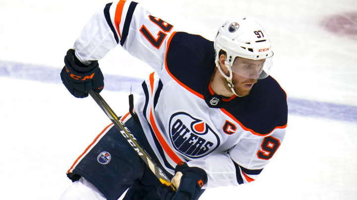 Connor McDavid is off to a historic start for the Edmonton Oilers. Connor McDavid is off to a historic start for the Edmonton Oilers.