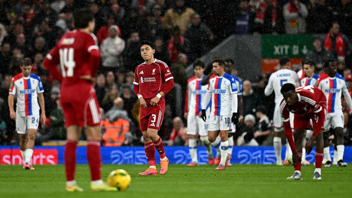 Liverpool Player Ratings vs. Crystal Palace: Much-Changed Reds Exit Carabao Cup