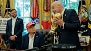 Donald Trump has threatened to move 2026 World Cup matches within the United States.