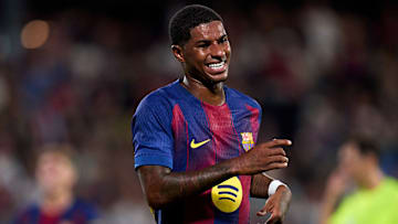 Marcus Rashford is loving life in Catalonia.