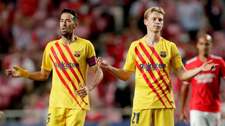 Frenkie De Jong, Sergio Busquets
