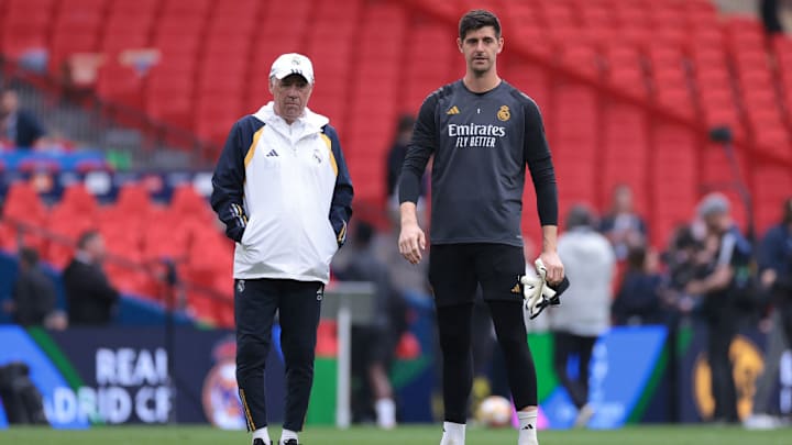 Thibaut Courtois, Carlo Ancelotti