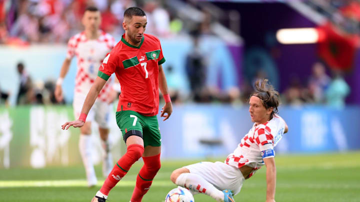Hakim Ziyech, Luka Modric