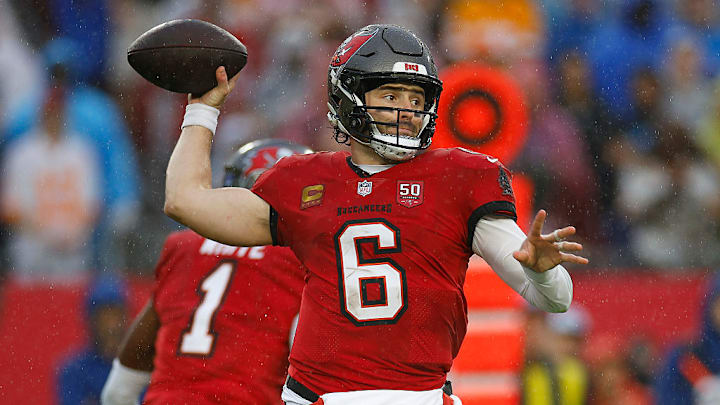 Baker Mayfield, quarterback de los Tampa Bay Buccaneers.