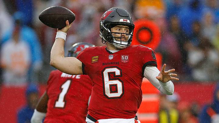 Baker Mayfield, quarterback de los Buccaneers. Baker Mayfield, quarterback de los Buccaneers.