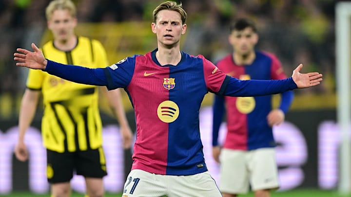 Borussia Dortmund v FC BarcelonaBorussia Dortmund v FC Barcelona - UEFA Champions League 2024/25 Quarter Final Second Leg