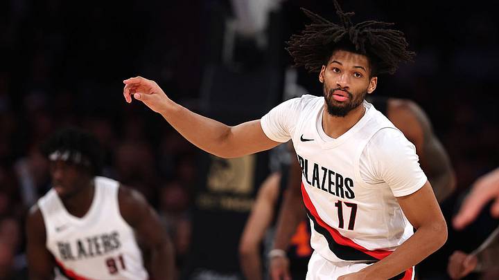 Se espera que el base de los Trail Blazers, Shaedon Sharpe, esté de baja seis meses tras sufrir una rotura de menisco.