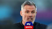 Jamie Carragher am Sky-Mikro 